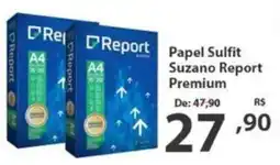 Del Moro Supermercados Papel Sulfite Suzano Report Premium oferta