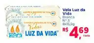 Supermercados Mateus Vela luz da vida branca oferta