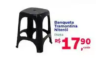Supermercados Mateus Banqueta Tramontina Niterói Preta oferta