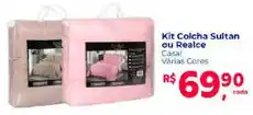 Supermercados Mateus Kit Colcha Sultan ou Realce oferta