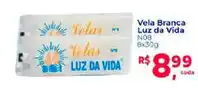 Supermercados Mateus Vela branca luz da vida oferta
