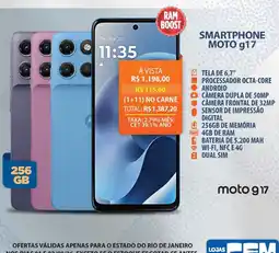 Lojas Cem smartphone moto g17 oferta