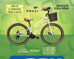 Lojas Cem Bicicleta Colli Viena oferta