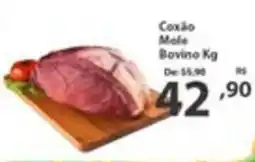 Del Moro Supermercados Coxão Mole Bovino oferta