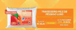 Lojas Cem Travesseiro Pele de Pêssego Luxo oferta