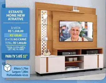 Estante Home New Atrativa