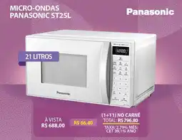 Lojas Cem Micro-Ondas Panasonic ST25L oferta