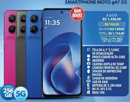 Lojas Cem smartphone moto g47 5g oferta