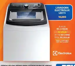Lojas Cem Lavadora electrolux lee15 oferta