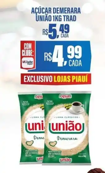 Açúcar demerara união 1kg trad