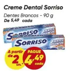 Dia Sorriso - creme dental oferta