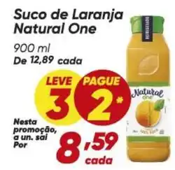 Dia Natural one - suco de laranja oferta