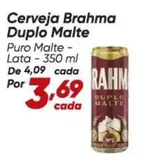 Dia Brahma - cerveja duplo malte oferta