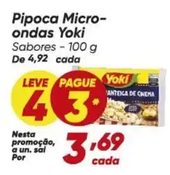 Dia Yoki - pipoca micro- ondas oferta