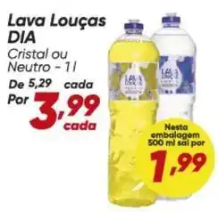 Dia Dia - lava louças oferta
