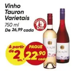 Dia De - vinho varietais oferta