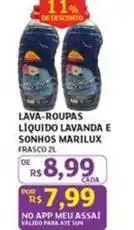 Assaí Atacadista Marilux - lava-roupas liquido lavanda e sonhos oferta