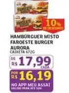 Assaí Atacadista Aurora - hamburguer misto faroeste burger oferta