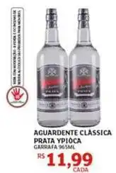 Assaí Atacadista Prata - aguardente classica oferta
