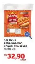 Assaí Atacadista Seara - salsicha para hot-dog congelada oferta