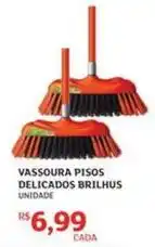 Assaí Atacadista Brilhus - vassoura pisos delicados brilhus oferta