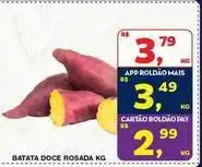 Roldão Batata doce rosada oferta