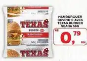 Roldão Texas - hambúrguer bovino e aves oferta