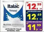 Roldão Italac - leite em po integral oferta