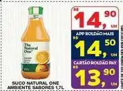 Roldão Natural - suco natural one ambiente sabores oferta