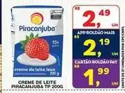 Roldão Piracanjuba - creme de leite oferta