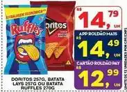 Roldão Doritos - , batata ou batata ruffles oferta