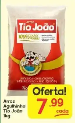 Supermercados Princesa Arroz Agulhinha Tio João oferta