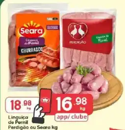 Supermercados Princesa Linguiça de Pernil oferta
