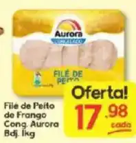 Supermercados Princesa Filé de peito de frango cong. aurora oferta