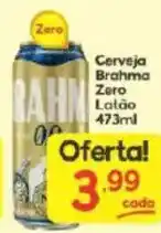 Supermercados Princesa Cerveja brahma zero latão oferta