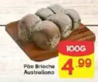 Supermercados Princesa Pão Brioche Australiano oferta
