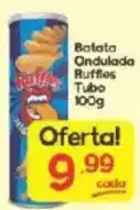 Supermercados Princesa Batata ondulada ruffles tubo oferta