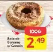 Supermercados Princesa Bolo de Banana c/ Canela oferta