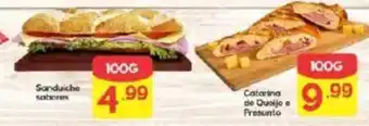 Supermercados Princesa Sanduíche sabores oferta