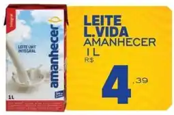 Supermercado Vitorino Leite l.vida amanhecer oferta