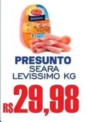 Supermercado Vitorino presunto seara levissimo kg oferta