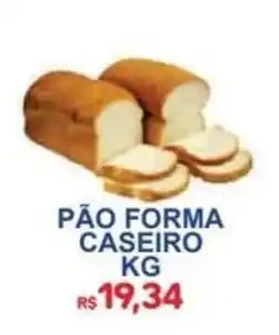 Supermercado Vitorino pão forma caseiro oferta