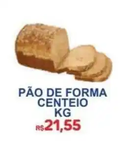 Supermercado Vitorino pão de forma centeio oferta