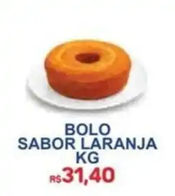 Supermercado Vitorino Bolo sabor laranja oferta
