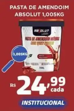 Bahamas Mix Pasta de amendoim absolut oferta