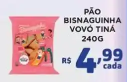 Bahamas Mix pão bisnaguinha vovó tiná oferta