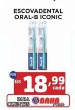 Bahamas Mix escovadental oral-b iconic oferta