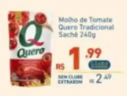 Extrabom Supermercados Molho de Tomate Quero Tradicional oferta