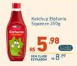 Extrabom Supermercados Ketchup elefante squeeze oferta