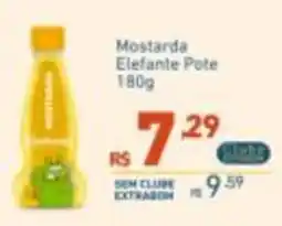 Extrabom Supermercados Mostarda Elefante Pote oferta